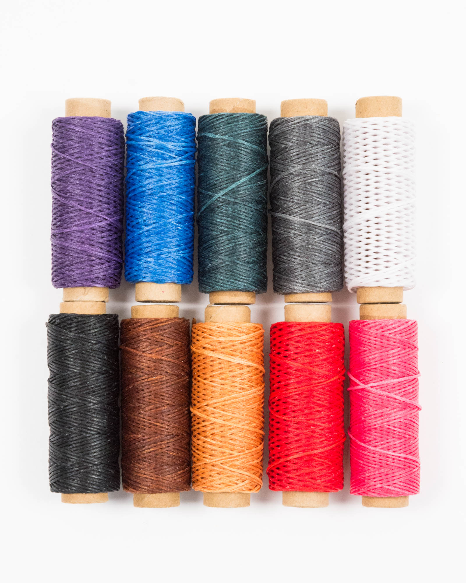Waxed Irish Linen Thread 12 Ply - TinkerCrafts